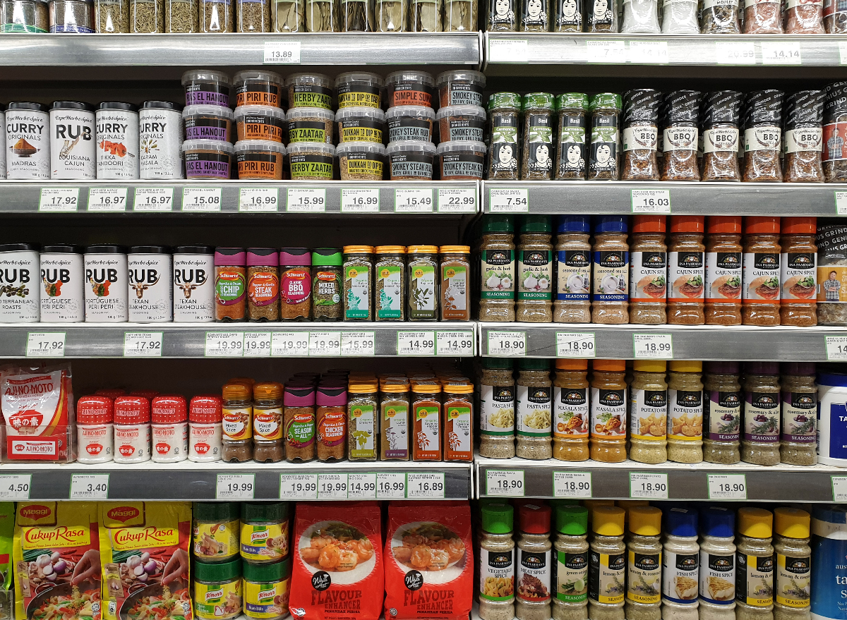 spices aisle