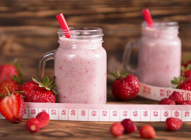 strawberry smoothies