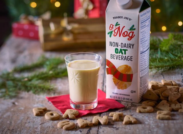 trader joe's o' nog non-dairy oat beverage