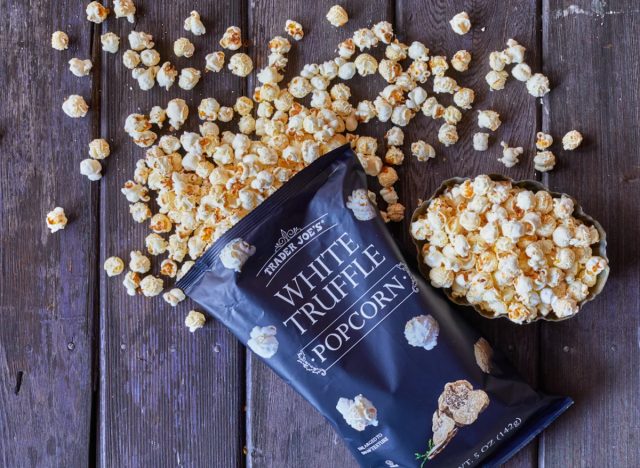 trader joe's white truffle popcorn