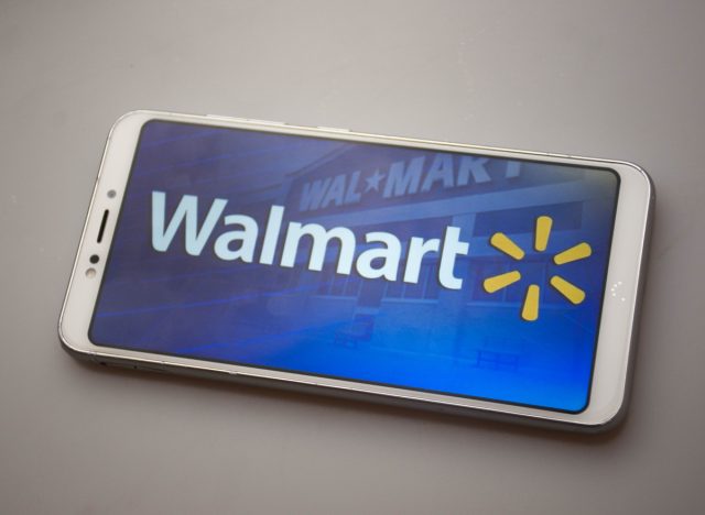 walmart logo phone app