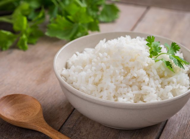 white rice