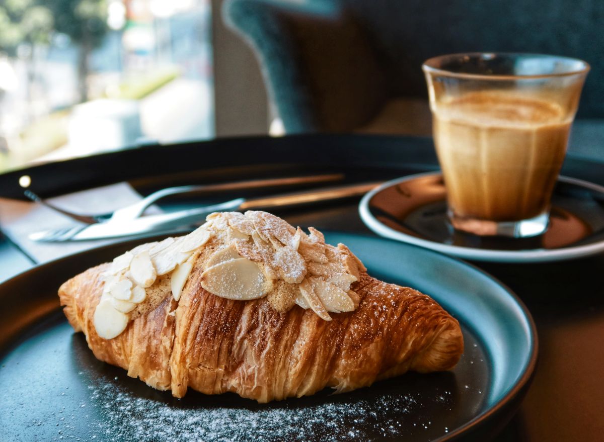 Almond croissant