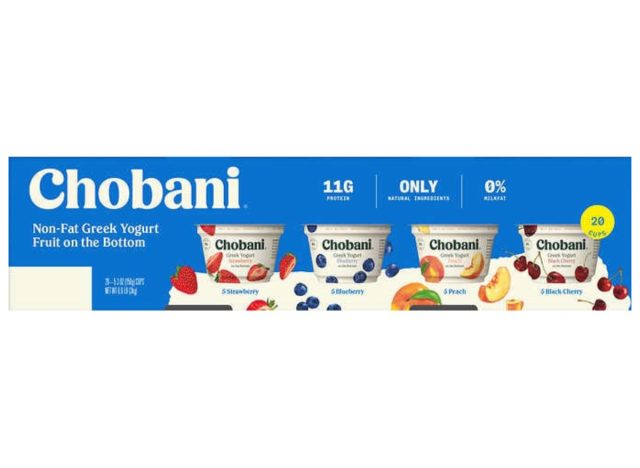 Costco Chobani Greek Yogurt Variety Pack