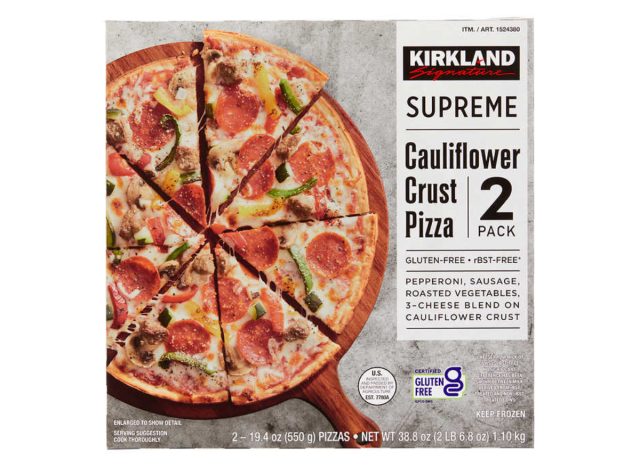 Costco Kirkland Signature Cauliflower Crust Pizza