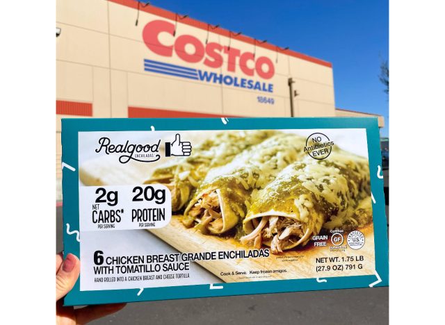 Costco RealGood Foods Chicken Breast Grande Enchiladas