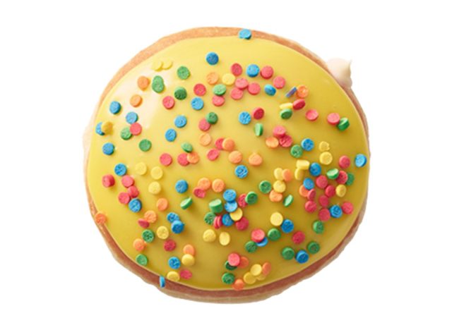 Cake Batter Doughnut Krispy Kreme