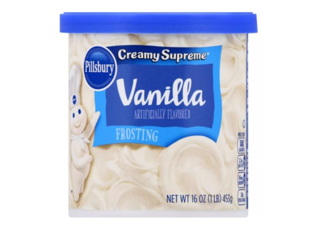 Pillsbury Creamy Supreme Vanilla Frosting