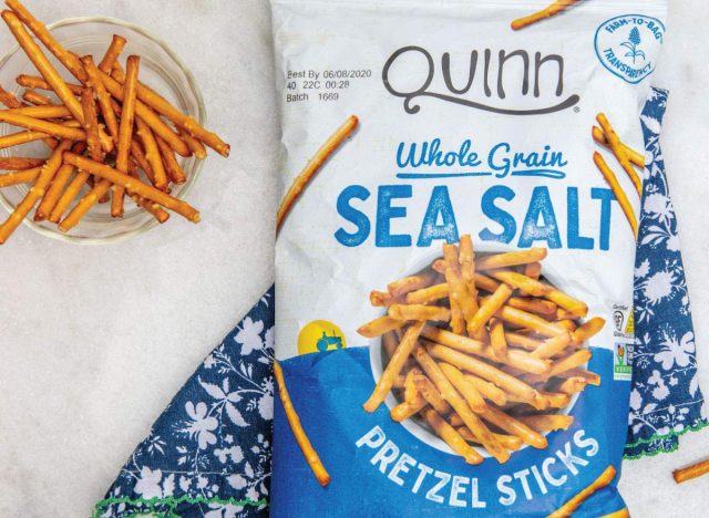Quinn Whole Grain Sea Salt Pretzel Twists