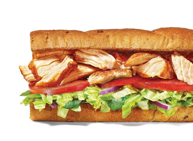 Subway rotisserie chicken