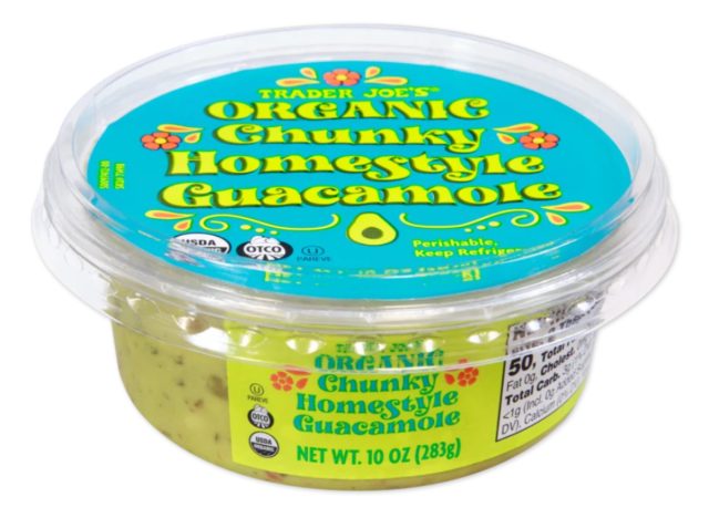 Trader Joe's Organic Chunky Homestyle Guacamole