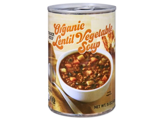 Trader Joe's Organic Lentil Vegetable Soup