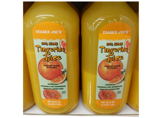 Trader Joe's Tangerine Juice