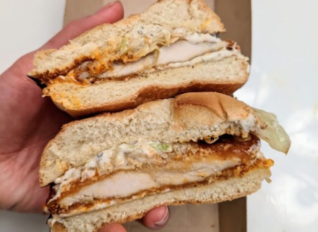 Arbys spicy chicken sandwich