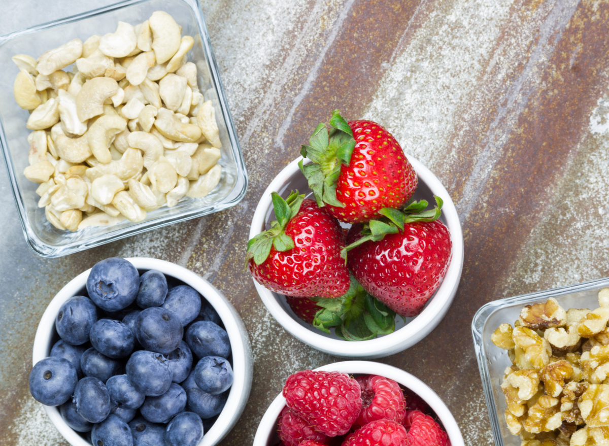 berries and nuts