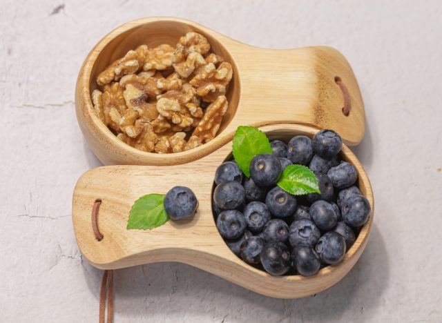 blueberries and nuts
