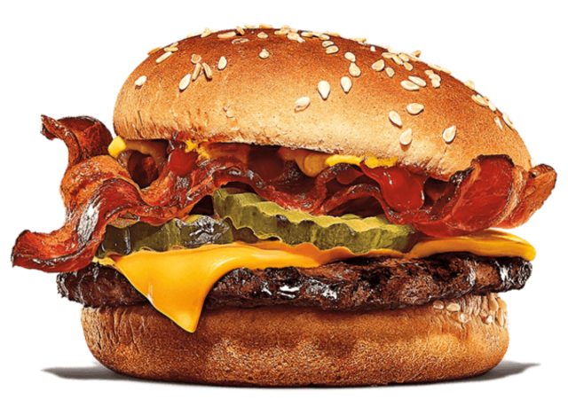 burger king bacon cheeseburger