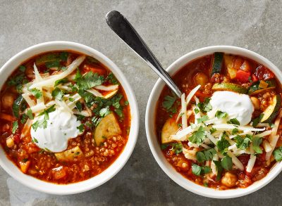 chickpea quinoa soup