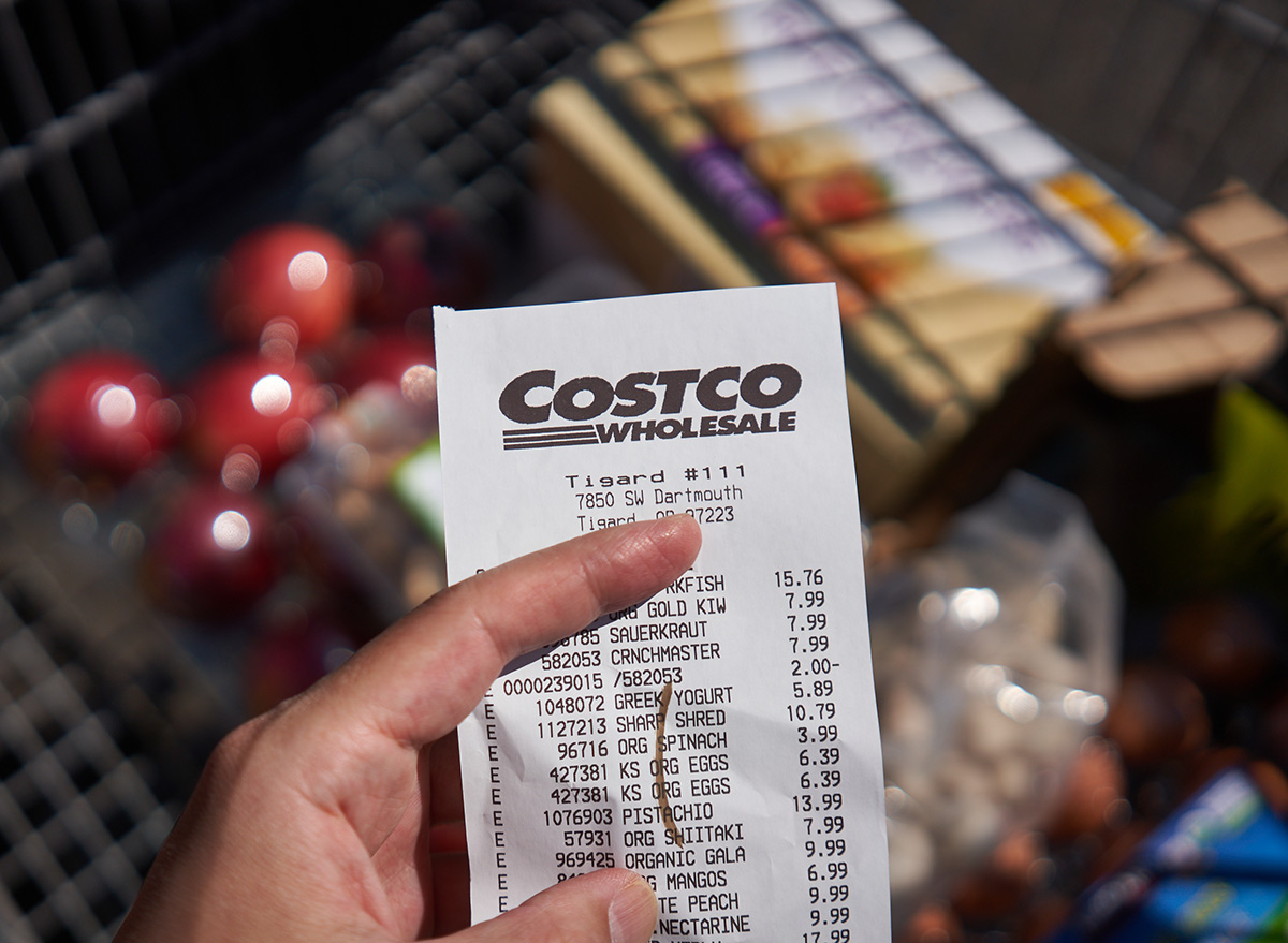 costco receipt