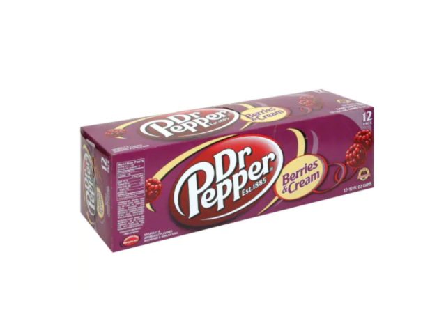 dr pepper berries & cream