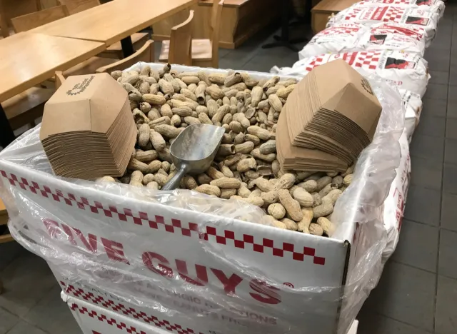 five guys peanuts