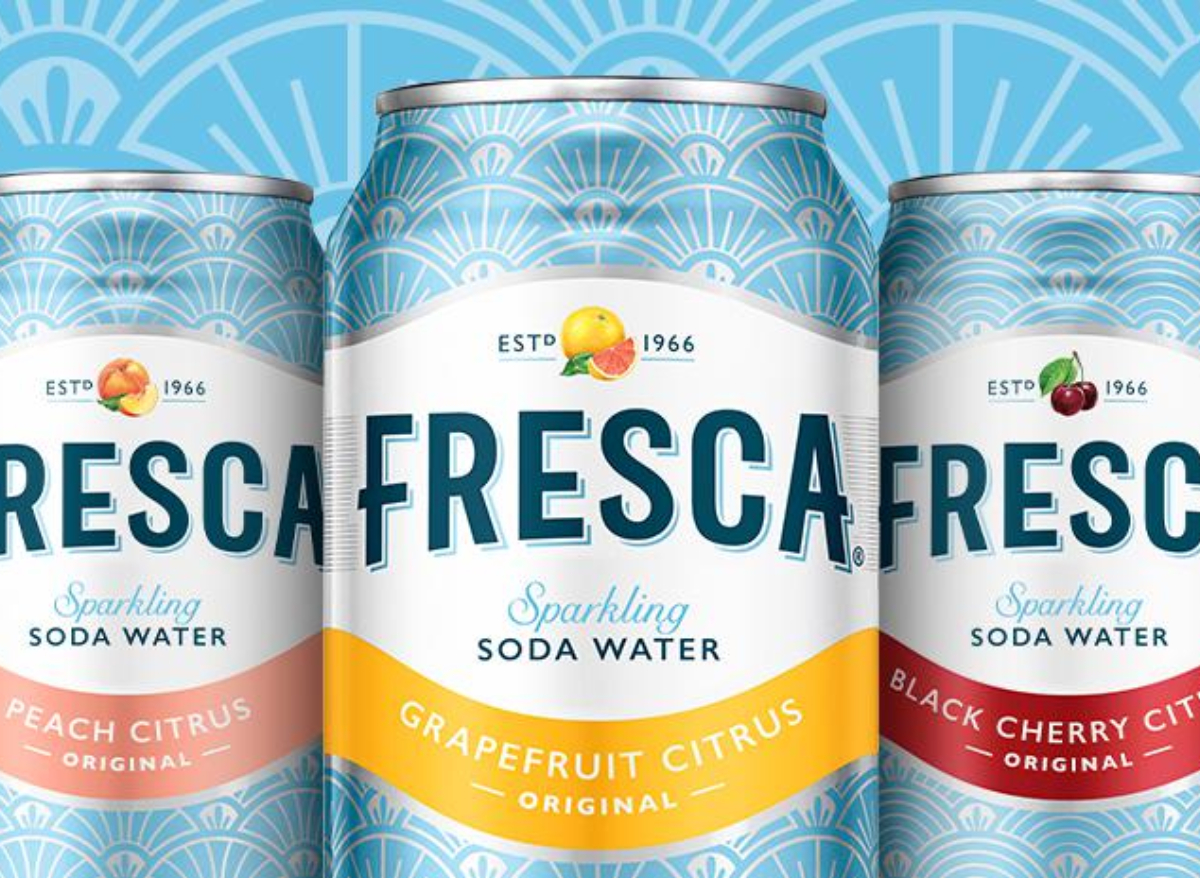 fresca sparkling soda waters