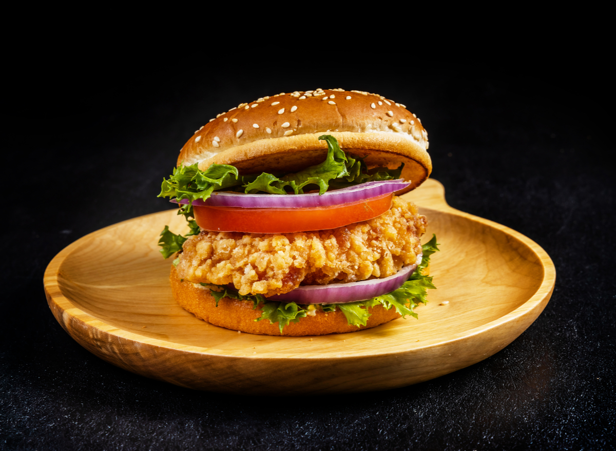 fried chicken sandwich