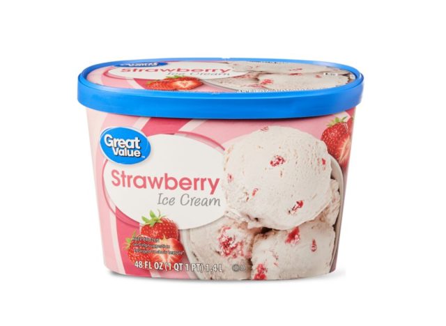 great value strawberry ice cream