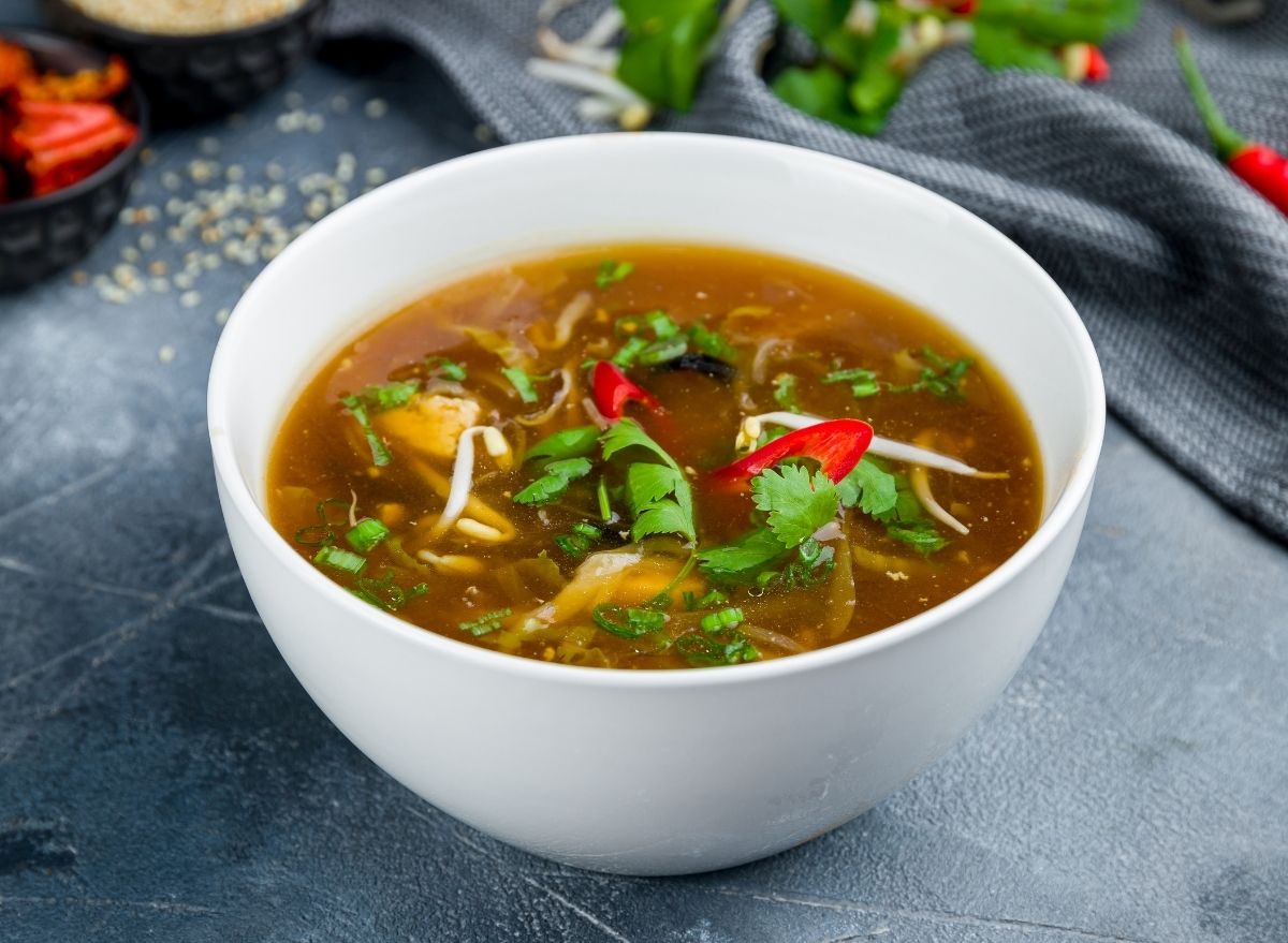 Low Calorie Hot and Sour Soup