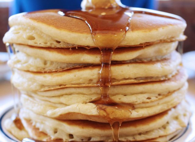 ihop pancakes with maple syrup