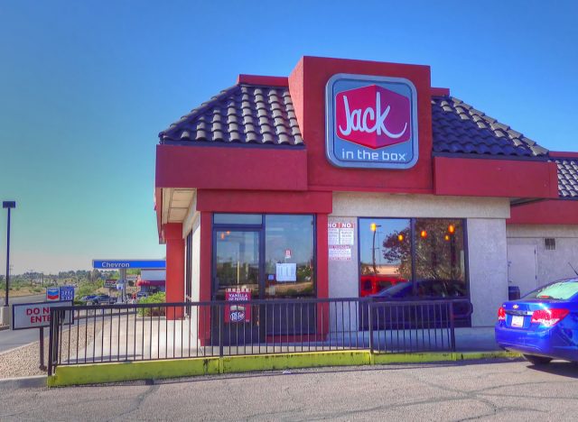 jack in the box exterior