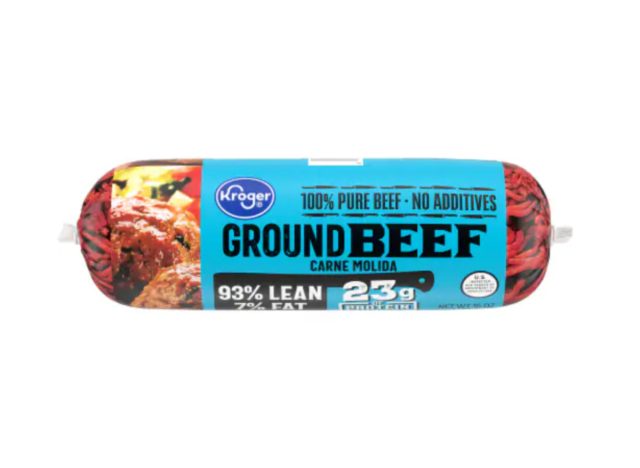 kroger 93% lean ground beef