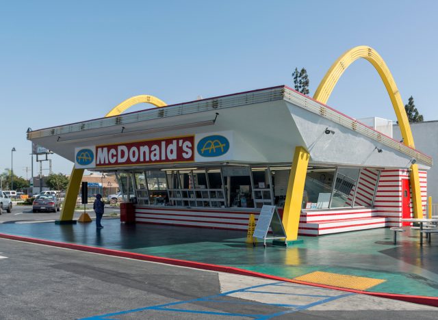 mcdonald's downey, california location