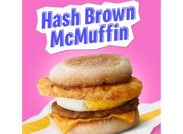 mcdonald's hash brown mcmuffin