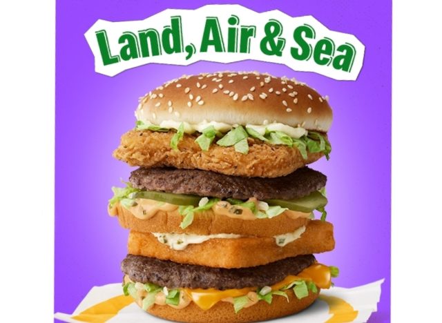 mcdonald's land, air & sea