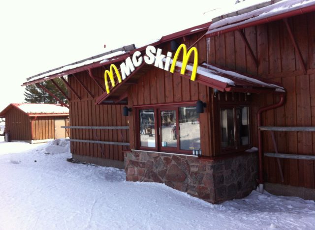 mcdonald's lindvallen, sweden location