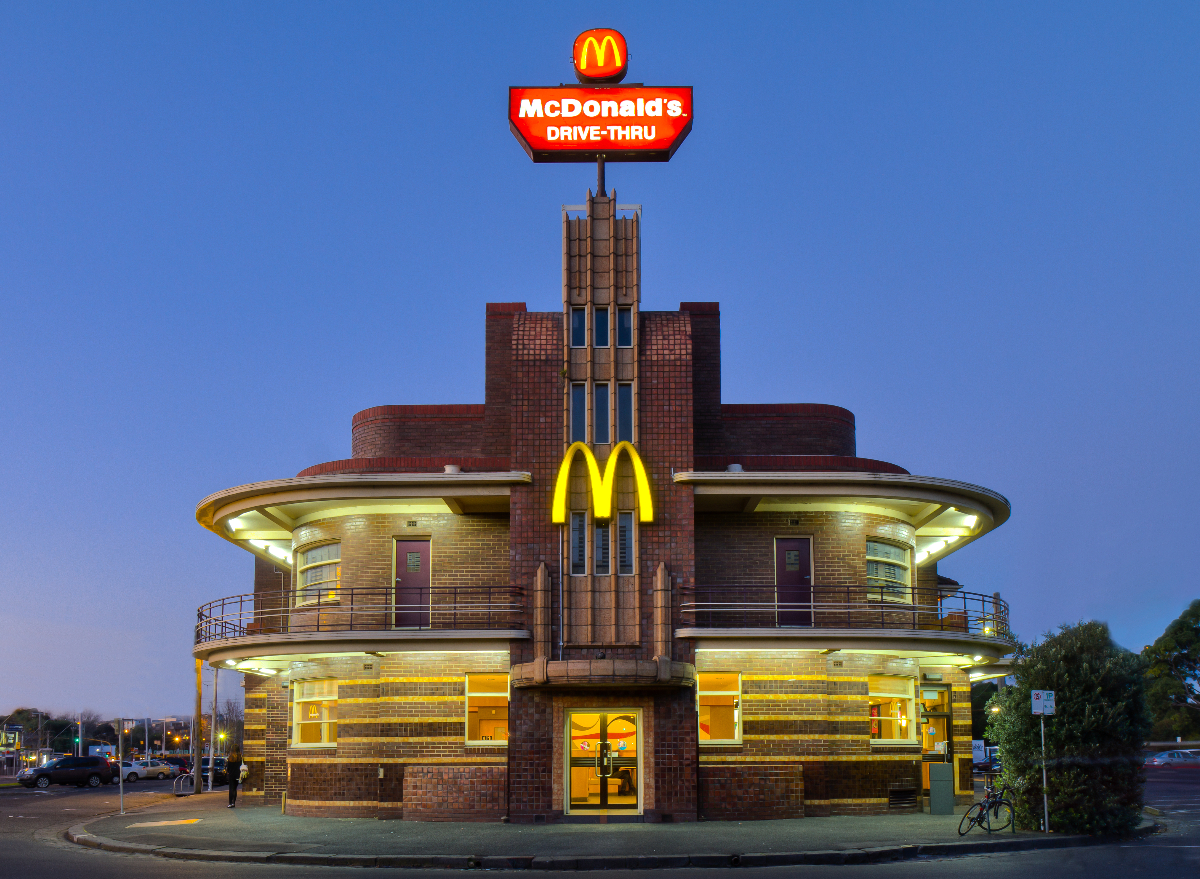 mcdonald's melbourne, australia location