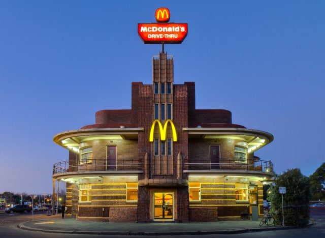 mcdonald's melbourne, australia location