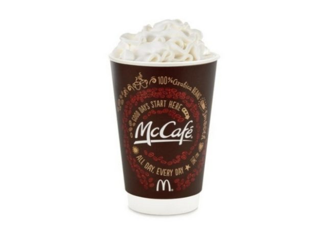 mcdonald's white chocolate mocha