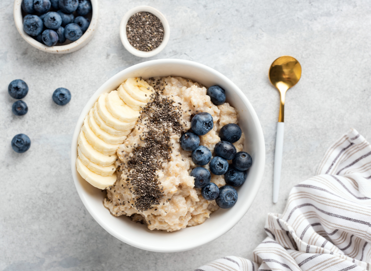 The 1 Best Oatmeal Topping for Weight Loss, Says Dietitian — Eat This