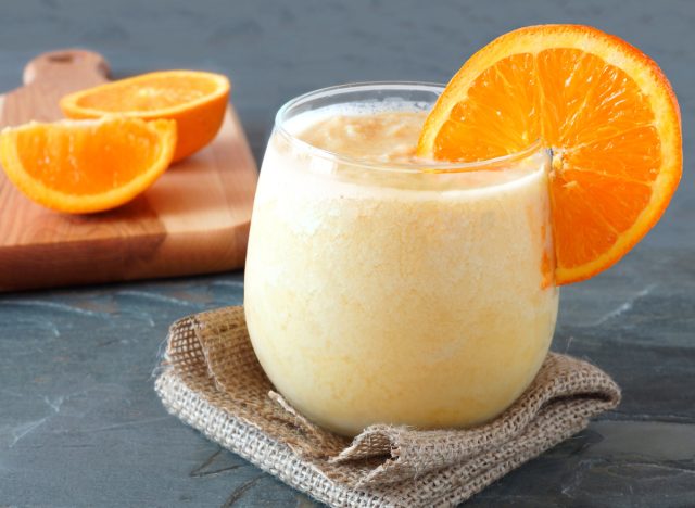 orange smoothie