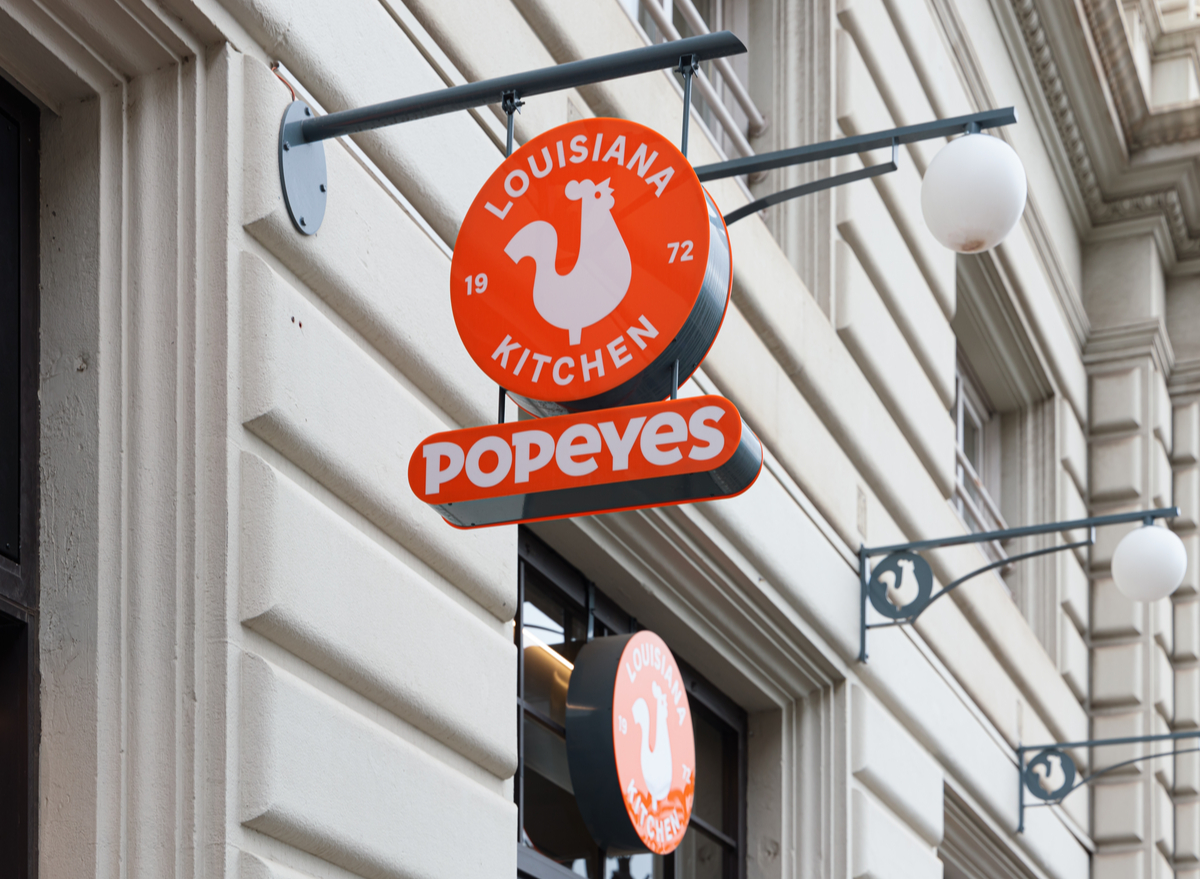 popeyes sign