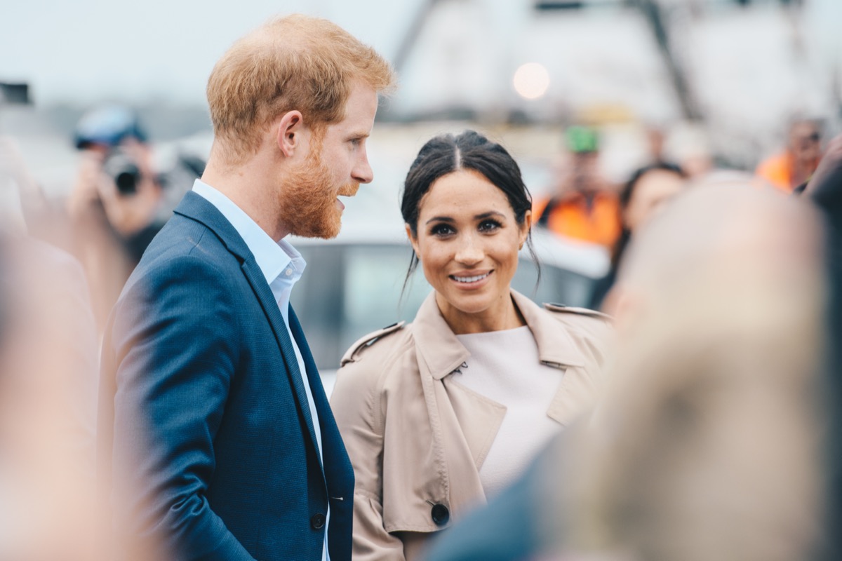 Prince Harry and Meghan Markle.