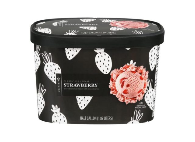 publix premium ice cream, classic strawberry