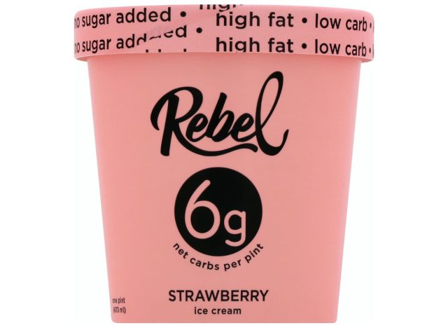 rebel strawberry ice cream