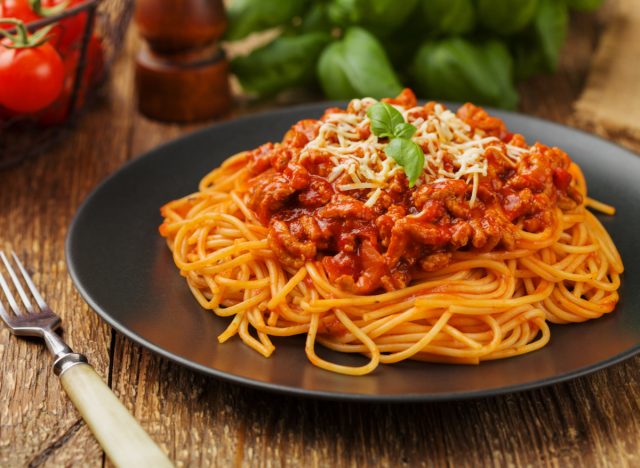 spaghetti bolognese