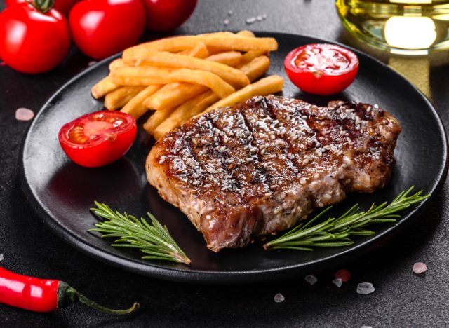 steak and fries