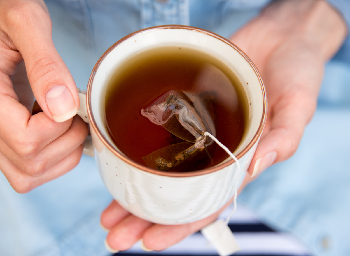 steep tea bag mug