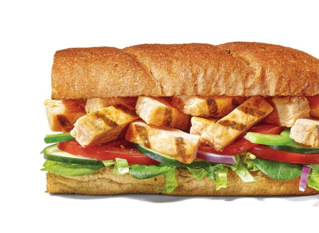 subway grilled chicken