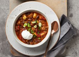 turkey and two bean chili